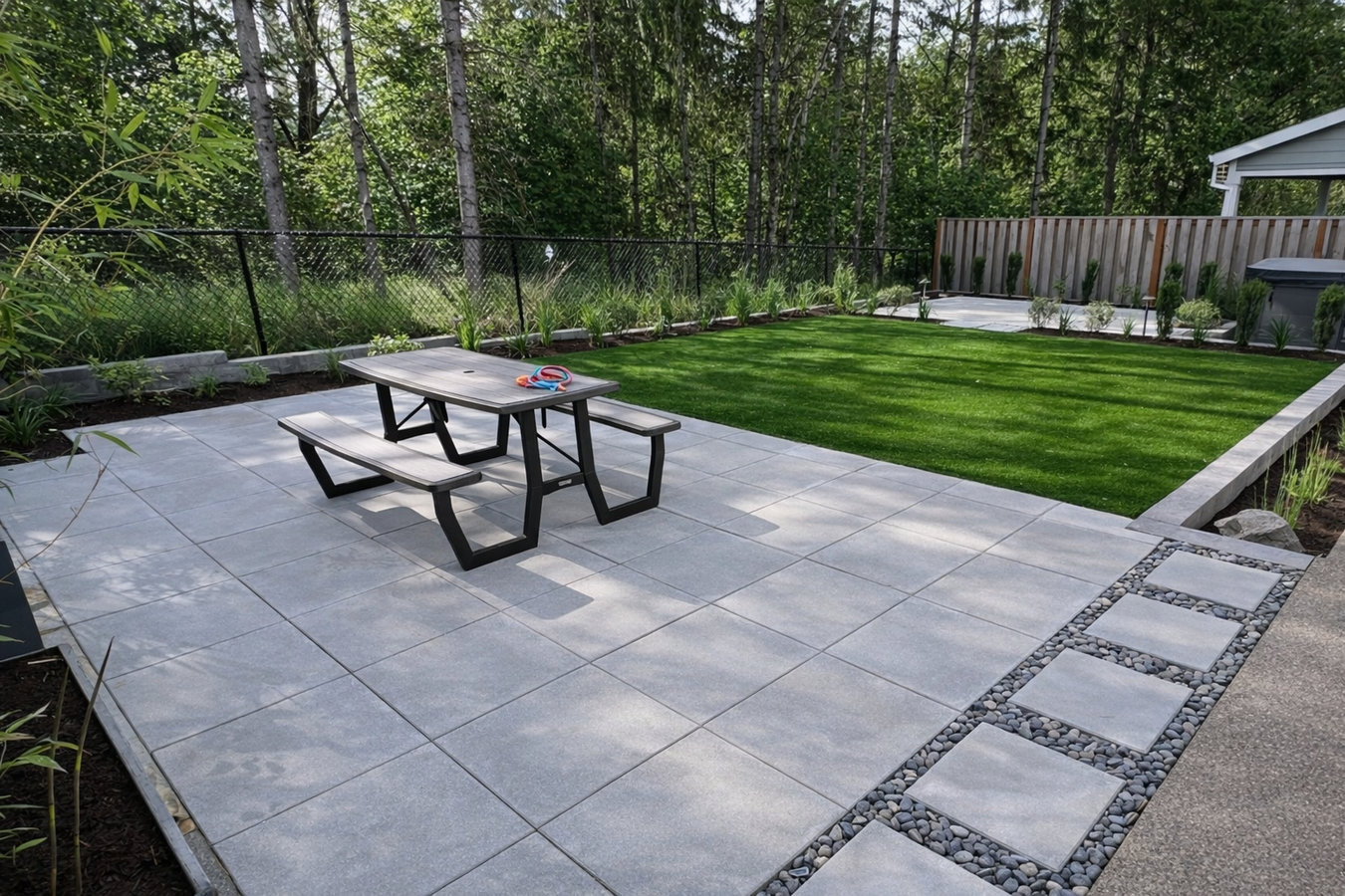 Concrete patio construction in Tustin, CA