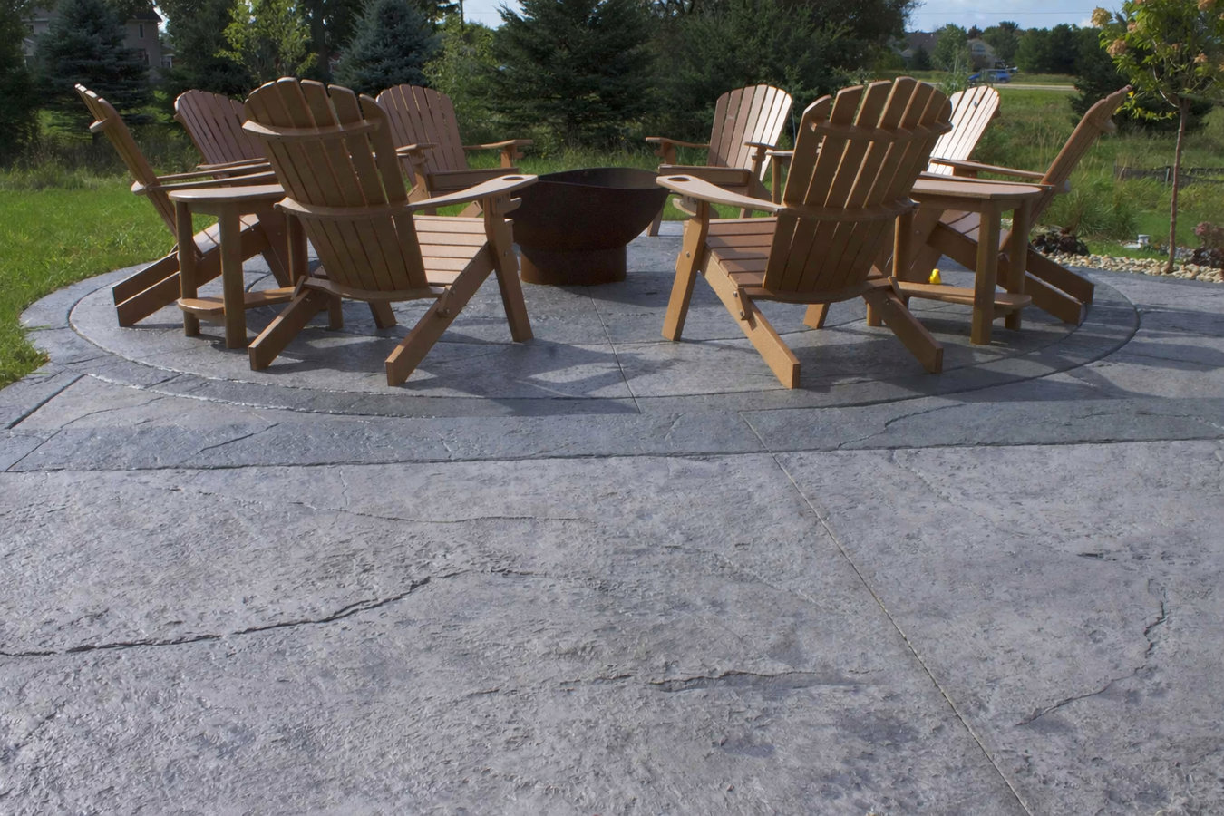 Stamped concrete services in Tustin, CA